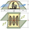 Палатка ALEXIKA RONDO 3 PLUS FIB 9123.3801